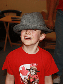 zach in hat
